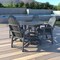 Highwood Usa Hamilton 5pc Round Counter Height Outdoor Patio Furniture Dining Set AD-CNA48-CGE - alternate 2